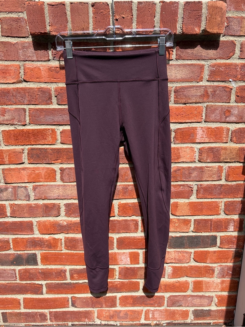 Women's Lululemon Fast and Free High-Rise Tights Dark Purple Size 6